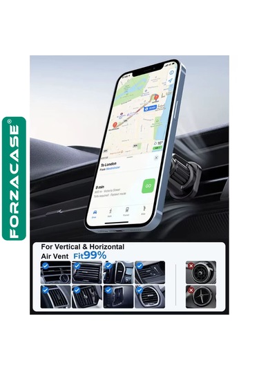 Forzacase Izgaralıktan Manyetik Araç İçi Telefon Tutucu - Fc1086