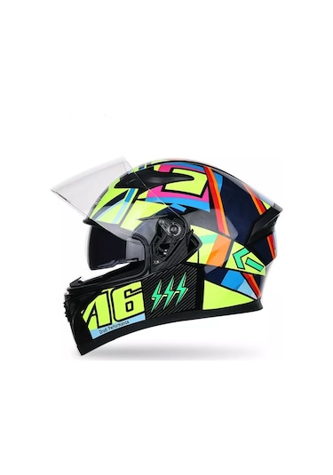 JK Vcan Jk-316 Vr-46 Kapalı Kask