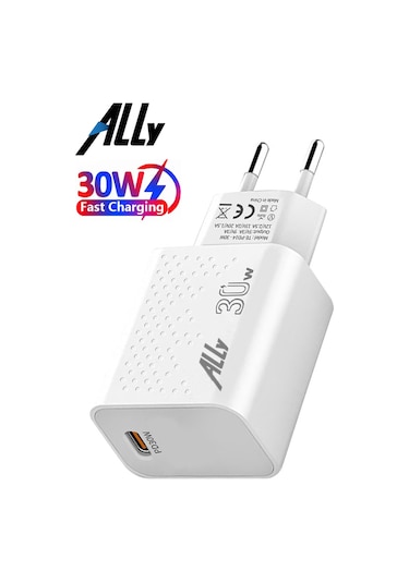 Ally Te-pd14 30w Type-c- Usb C Hızlı Şarj Adaptörü