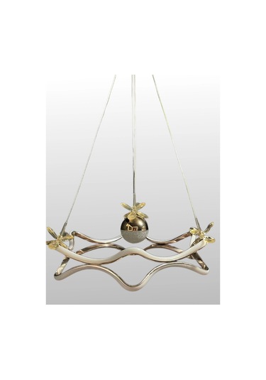 Serçe'den Salon Ve Oturma Odası Led Avize Altın - Gold