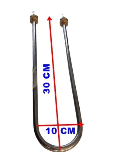 Ender Benmari 30cm Rekorlu Düz Rezistans 1500w 220v 8,5 Cr-ni