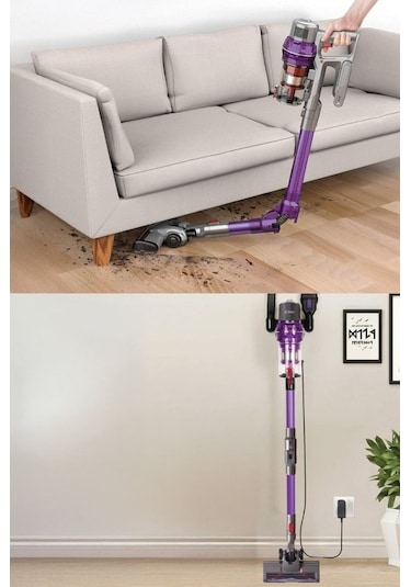 Kiwi KVC-4040BLF Katlanabilir Şarjlı Bldc Motor Dik Süpürge