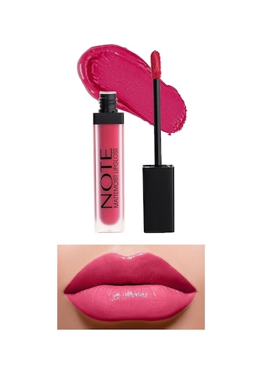 Note Cosmetique Mattemoist Lipgloss Yarı Mat Saten Bitişli Likit Ruj 406 Sweet Heart - Pembe