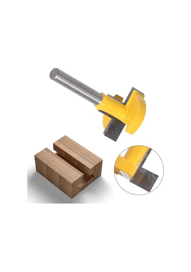 Jinchao-router Bitleri, Ahşap İşleme Keski Kesici İçin 8 '6mm Şaft, T-slot T-track Slot Yönlendirici Biti, Ev Ve Dıy Son Teknoloji Uzunluğu: 6x27x8