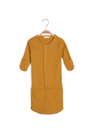 Zeyland Unisex Bebek Önden Çıtçıtlı Uyku Tulumu - Camel