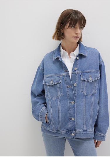 Mavi - Luna 90lar Indigo Mavisi Jean Ceket 1110177-90545 Mavi