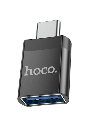 Hoco. Ua17 Tak Çalıştır Type-c To Usb 3.0 Dönüştürücü - Siyah
