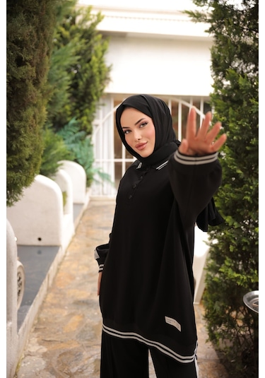 Takım Eşofman Takımı Düğmeli Alt Üst Takım M- 480 Lacivert