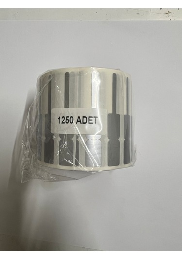 Aysan Etiket Boş Yapışkanlı Kuyumcu Yüzük Etiketi Gümüş Renk 54mm X 9mm 1