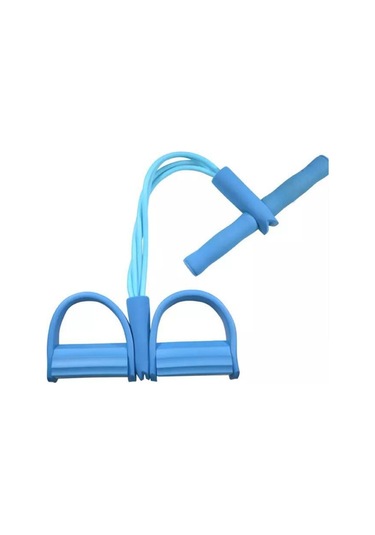 Body Trimmer 4 Lastikli Egzersiz Aleti El Ayak Direnç Yayı Lastik