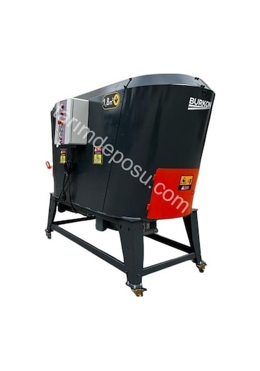 Burkon 1,8m³ Yem Karma Makinesi 220v