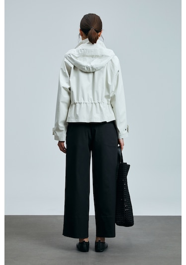Lufian Level Kadın Dış Giyim Ekru Ekru 121120007100520 Ekru