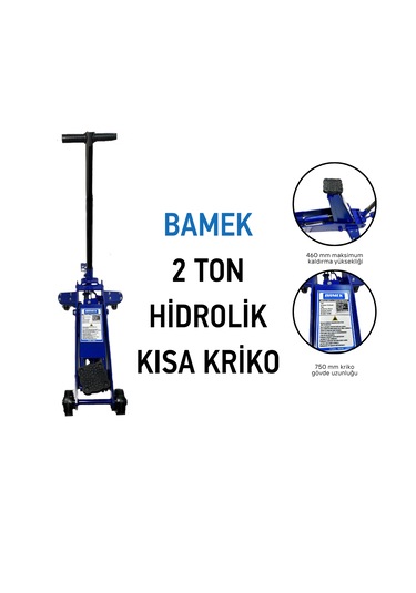 2 Ton Kısa Kriko - Bamek