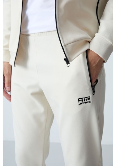 Tommy Life Hugo Bej Jogger Erkek Eşofman Takım - 85198 Bej