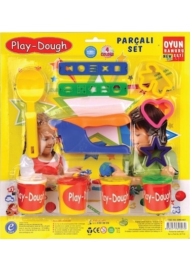 Play Dough Parçalı Oyun Hamuru Seti