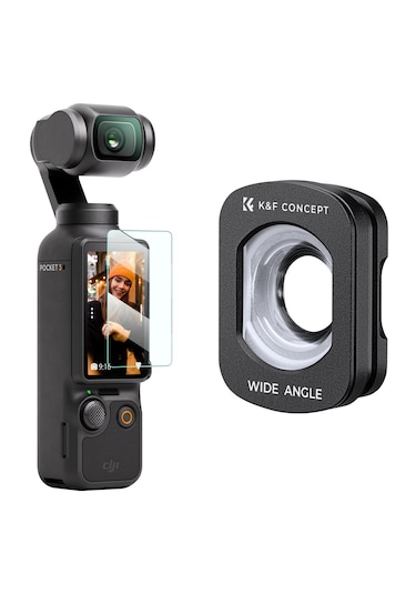 K&f Concept Magnetic Geniş Açı Filtresi Djı Osmo Pocket 3 Combo