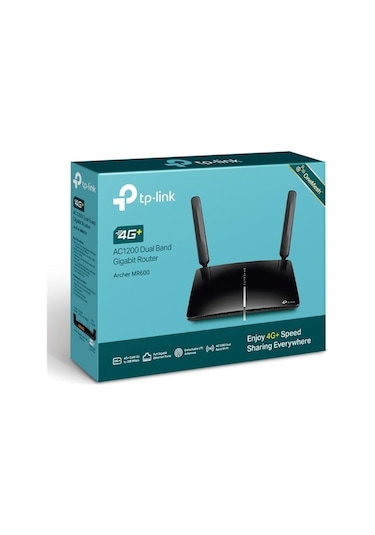 TP-Link Archer MR600 AC1200 Dual Band 3G/4G Cat6 Lte Router (İthalatçı Garantili)