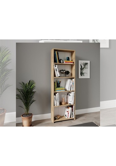Mikro Dekoratif Kitaplık 5' Lefkas