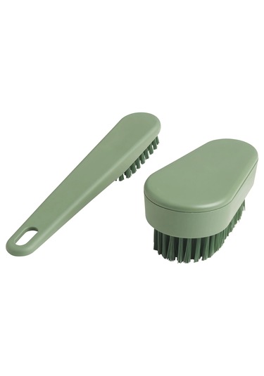 Ikea Banyo Temizlik Fırçası Lavabo Ovma Fırçası Yeşil 2'li