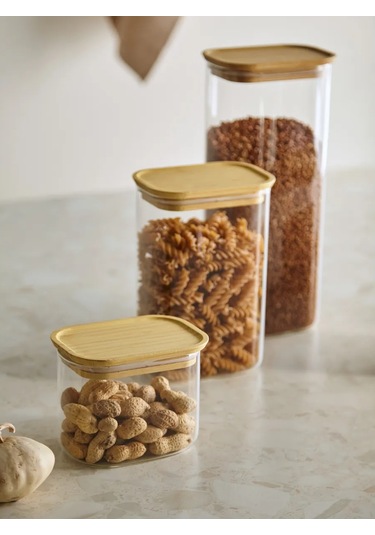 Smart Solutions Kuru Gıda Ürünleri İçin Cam Saklama Kabı 0,6 L 262653743