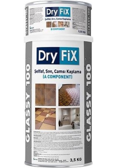 DryFix Glassy100 Şeffaf Sıvı Camsı Kaplama 4 Kg