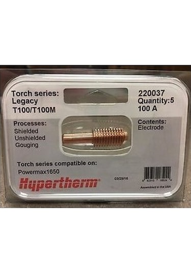 Hypertherm 100a Elektrod 220037