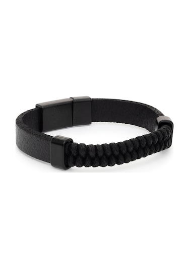 Pierre Cardin Erkek Siyah Bileklik 50318543-001 Siyah