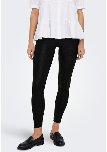 Only Onlsanıra Coated Leggıng Jrs Tayt 15276916 001