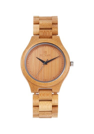 Kadınlar İçin Bambus Ahşap İzle Redear Ahşap İzle Analog Kuvars Hafif Günlük Saat Vintage Kol Saati Çok Renkli