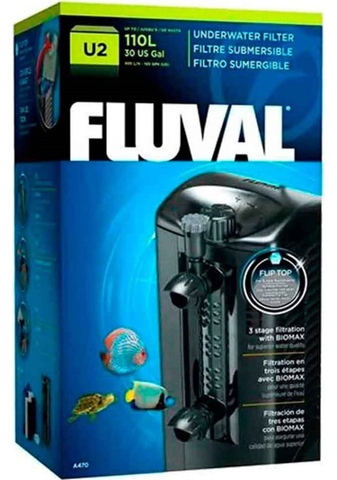 Fluval U2 Akvaryum İç Filtre 400lt /S
