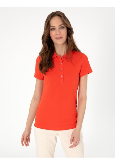 Pierre Cardin Kadın Kırmızı Tişört 50305776-vr030 Kırmızı