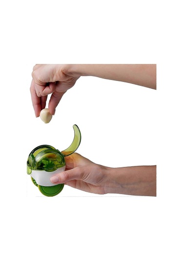 102-663-011 Garliczoom Sarımsak Doğrayıcı, Xl, Yeşil Çok Renkli