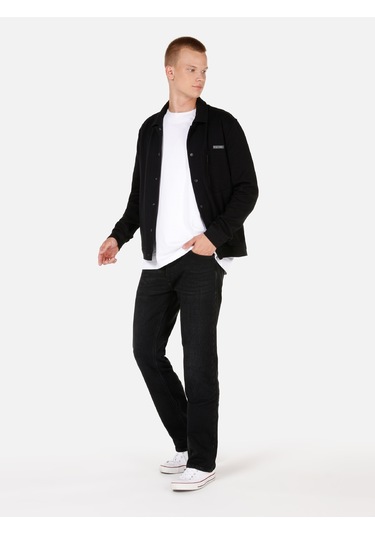 Colins Siyah Erkek Ceket Cl1071023 Q1.v1 Blk Siyah