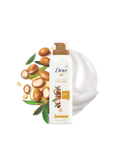 Dove Argan Yağı Köpük Duş Jeli 200 ML