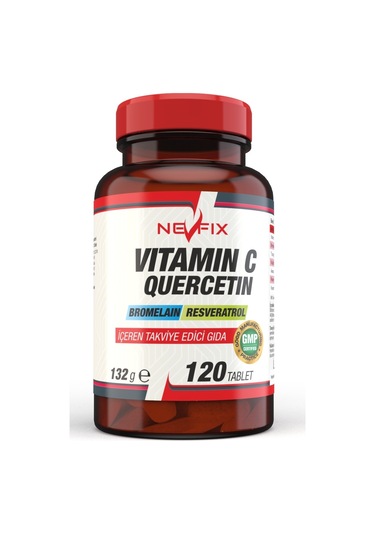 Nevfix C Vitamini Resveratrol Aserola Kuersetin 120 Tablet