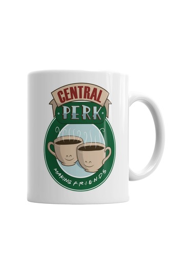 Friends Central Perk Kupa Bardak Porselen No35156 Karışık