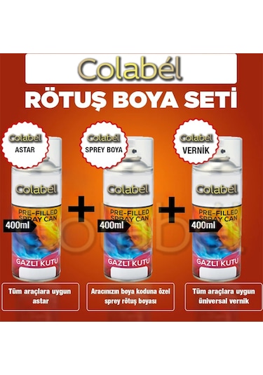 Opel Kod: 157 Gümüş Gri 400ml Rötuş Boya