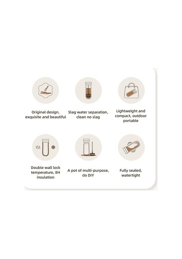 Pazly Taşınabilir French Press Seyahat Kupa 320ml/11oz Paslanmaz Çelik H47729r Kızıl Renk Kızıl