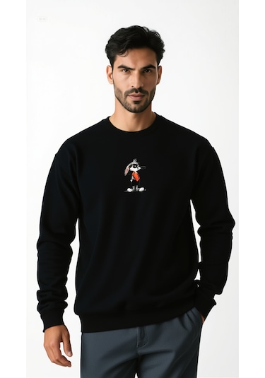 Ogc Bugs & Lola Kombin Sweatshirt Siyah