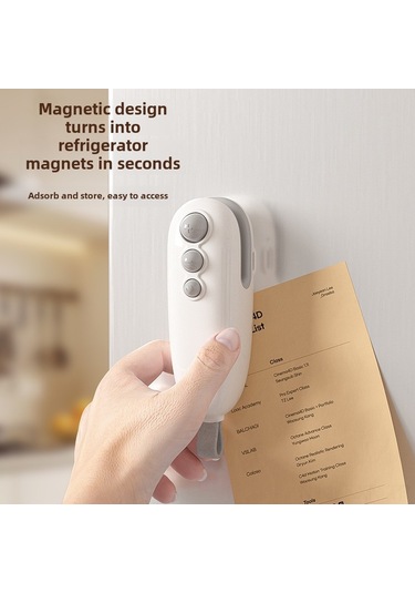 Kosona Mini Isıtmalı Paket Kapama Makinesi - Şarj Edilebilir, Taşınabilir, Gıda Muhafaza Ve Tazelik Sağlama Mavi