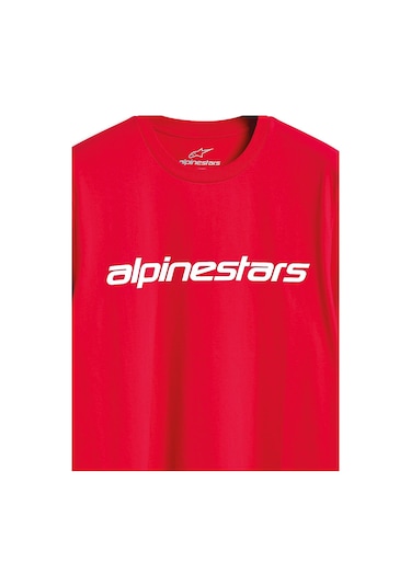 Alpinestars Linear Wormark 2.0 Csf Tişört Kırmızı Beyaz