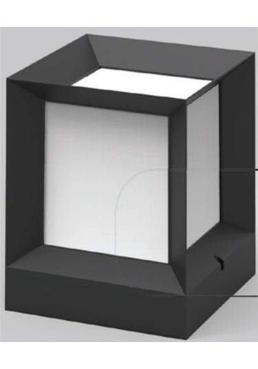 Horoz 400-010-129 Prizma Siyah 40W Bahçe Aydınlatması