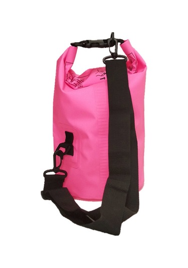 Neevoyu Pembe 10l Pvc Su Geçirmez Çanta - Kayak, Sürf İçin Tek Omuzlu Kuru Torba