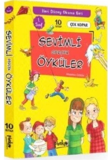 1.Sınıf Sevimli Gerçek Öyküler10 Kitap Set - Pinokyo
