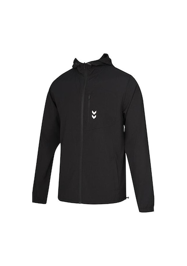 Hummel Trenz Erkek Siyah Dik Yaka Ceket Siyah