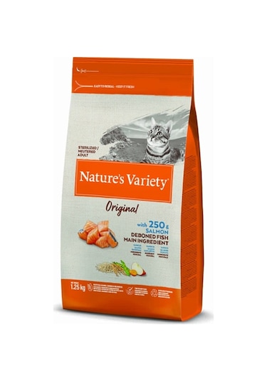 Nature's Variety Cat Sterilized Salmon 1250 G