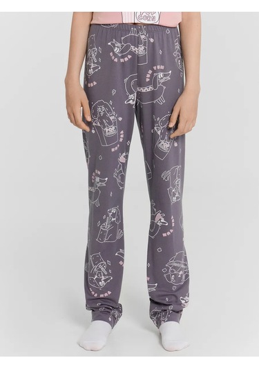 Mark Formelle Çocuk Pijama Takımı Pantolonlu Pamuk 420753615 Pembe