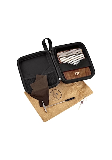 Meinl Sonic Energy Kl2101s Solid C Major 21 Note Kalimba Black Walnut