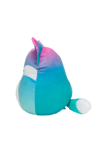 Squishmallow Pembe Mavi Tilki Vickie 20 cm