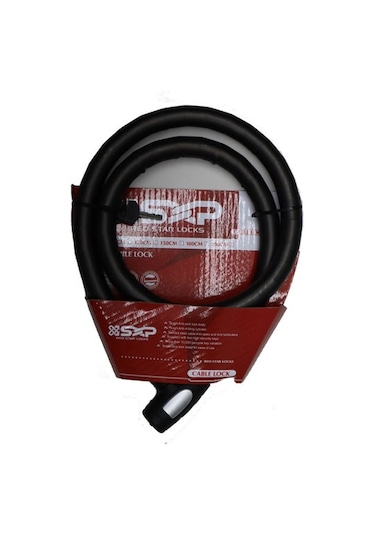 Sxp Halat Kablo Kilit 1,5 Metre 20mb-j